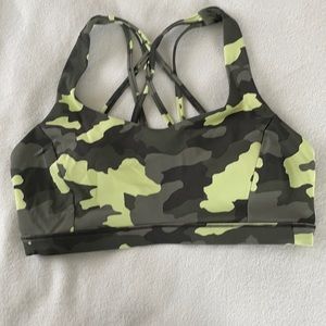 Lululemon Heritage Camo Crispin Bra
